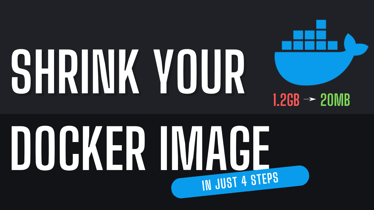 Tired of 1GB Docker Images? Let’s Fix That in 4 Easy Steps